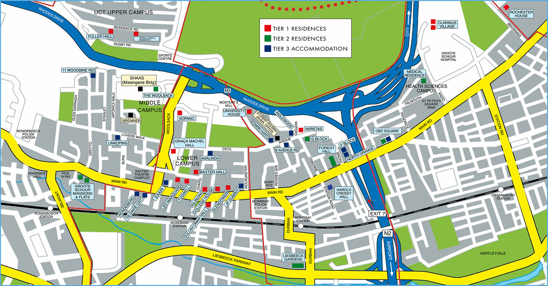 Campus maps | Staff