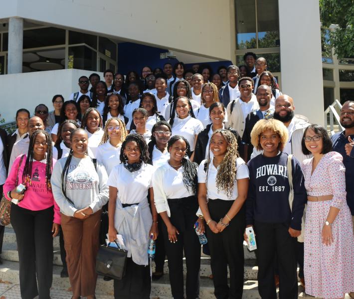 Students from Howard University